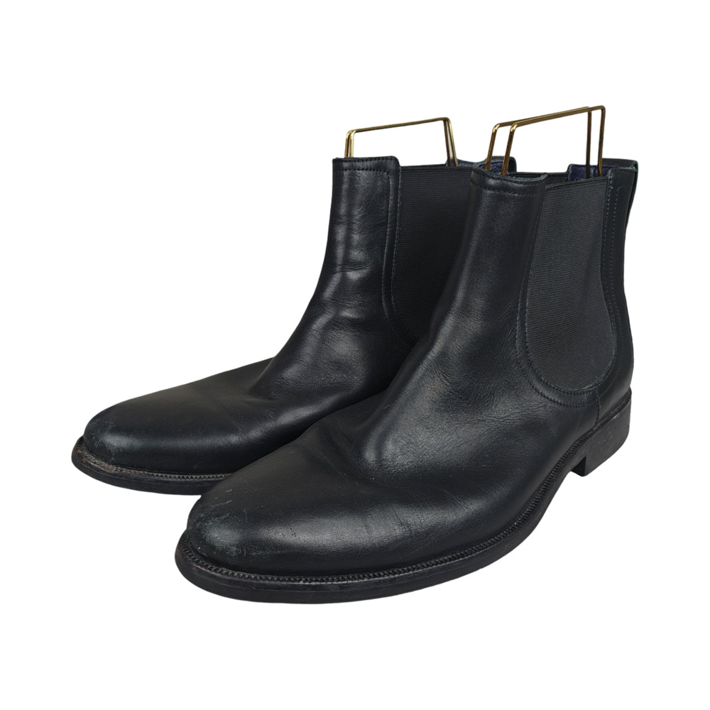 Cole Haan Air Stanton Men's Black Leather Chelsea Ankle Boots Sz. 9 M